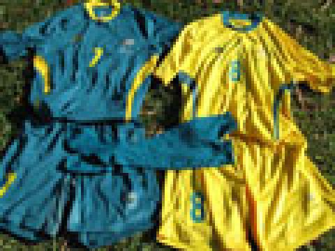 澳大利亚国奥队2008奥运会主客场球衣