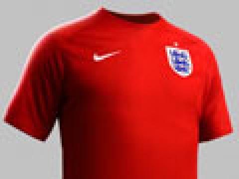 英格兰国家队2014世界杯客场球衣