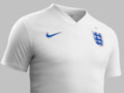 英格兰国家队2014世界杯主场球衣
