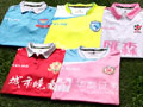 女超联赛五强2015赛季新球衣