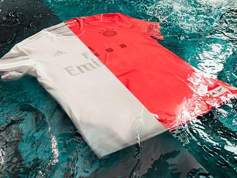 皇家马德里和拜仁慕尼黑“adidas x Parley”主场球衣