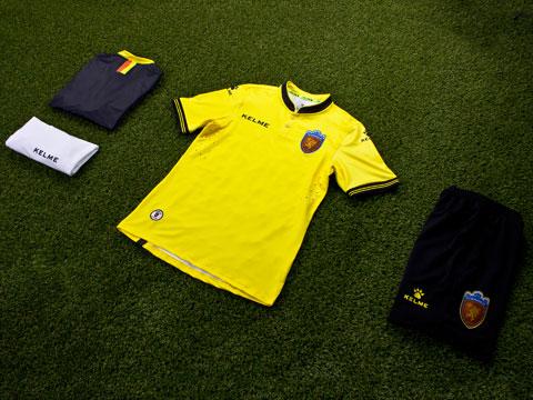 内蒙古中优2016赛季主客场球衣