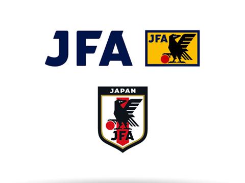 日本足协及国家队推出全新品牌标识