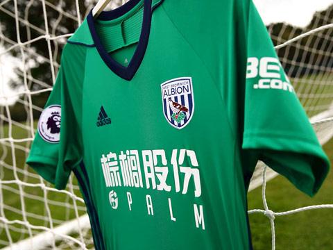 西布罗姆维奇2017-18赛季第二客场球衣