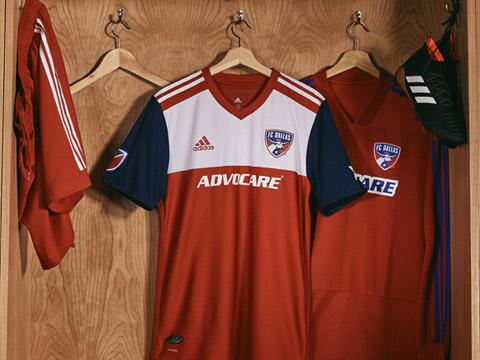达拉斯FC 2018-19赛季主场球衣