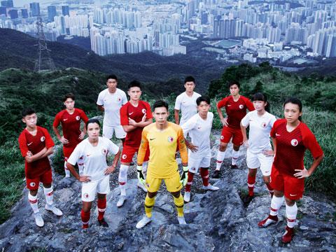 香港代表队2018-19赛季主客场球衣