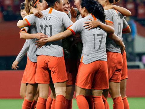 中国女足国家队2019世界杯主客场球衣