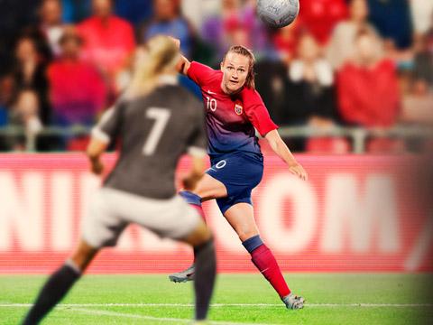 挪威女足国家队2019世界杯主客场球衣