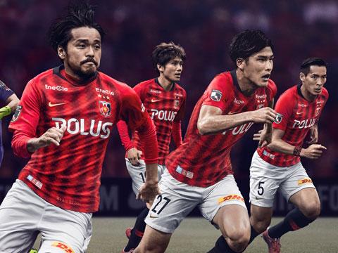 浦和红钻2019赛季主客场球衣