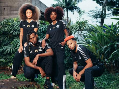 adidas × 弗拉门戈、国际俱乐部“卓越黑人”主题球衣