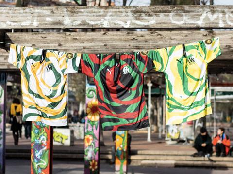 PUMA × 马赛“OM AFRICA”主题系列球衣