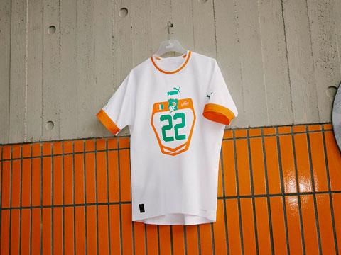 科特迪瓦国家队 2022-23 赛季客场球衣