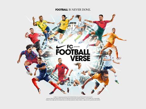 耐克足球倾情呈现 《足球全宇宙（Footballverse）》