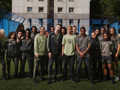 adidas × Maharishi × 阿森纳联名系列服饰