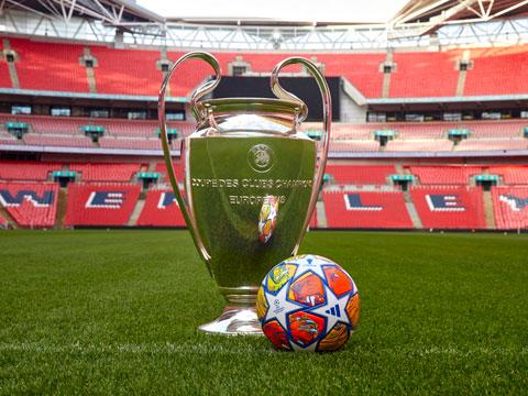 UCL Pro Ball London — 2023-24 赛季欧足联冠军联赛淘汰赛阶段官方比赛用球