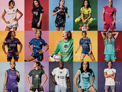 耐克推出美国全国女子足球联赛（NWSL）2025 赛季客场球衣