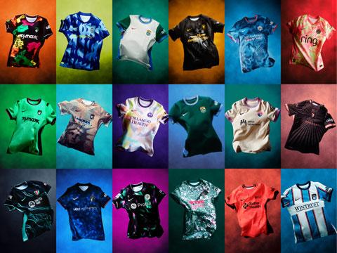 耐克推出美国全国女子足球联赛（NWSL）2026 赛季球衣
